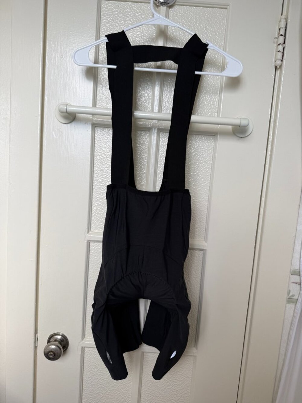 Ornot Black Droptail Cargo Bib Shorts